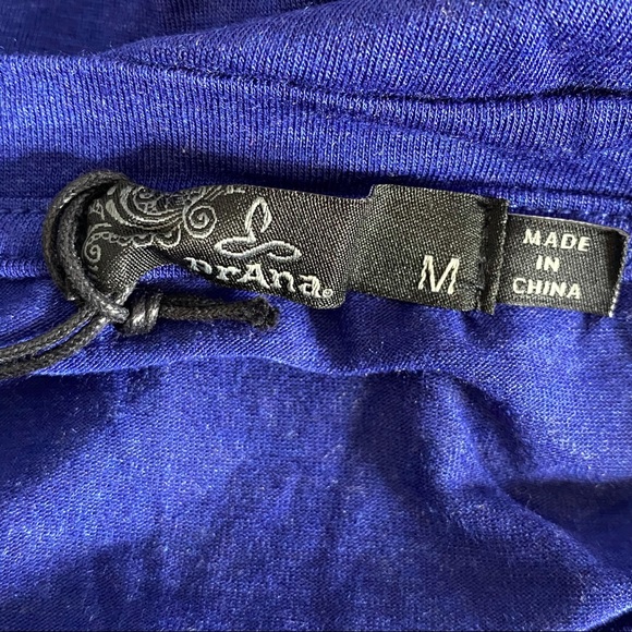 prAna Sapphire Blue Foundation T-Shirt Dress - Picture 8 of 10